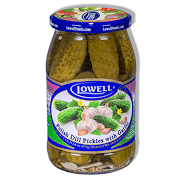 Marinated Polish Dill Pickles with Garlic – 1.92 lb (870gr)
